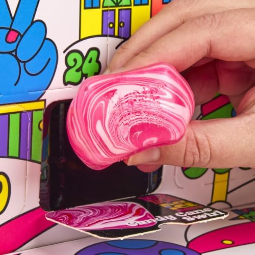 NeeDoh Advent Calendar - genuine mini squish toy revealed behind door