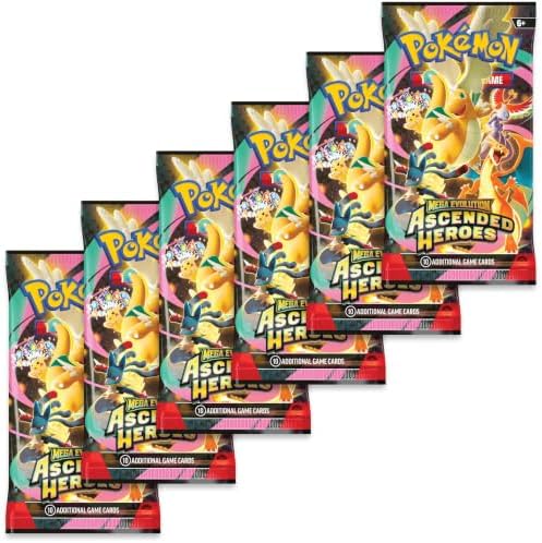 Pokémon TCG: Mega Evolution Ascended Heroes Booster Bundle