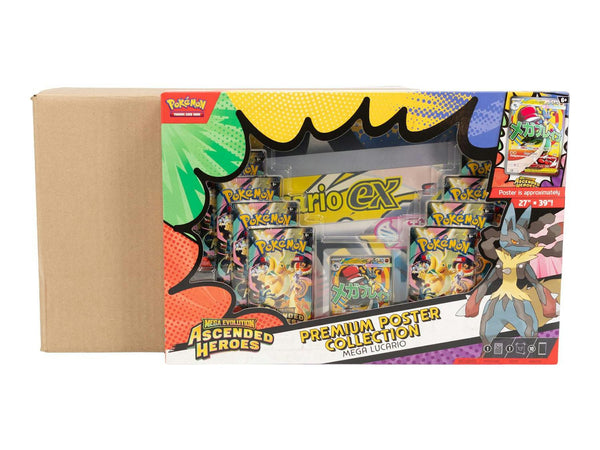 Pokémon TCG: Ascended Heroes Premium Poster Collection Sealed Case