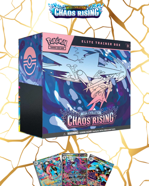 Pokémon TCG: Mega Evolution - Chaos Rising Elite Trainer Box — factory sealed