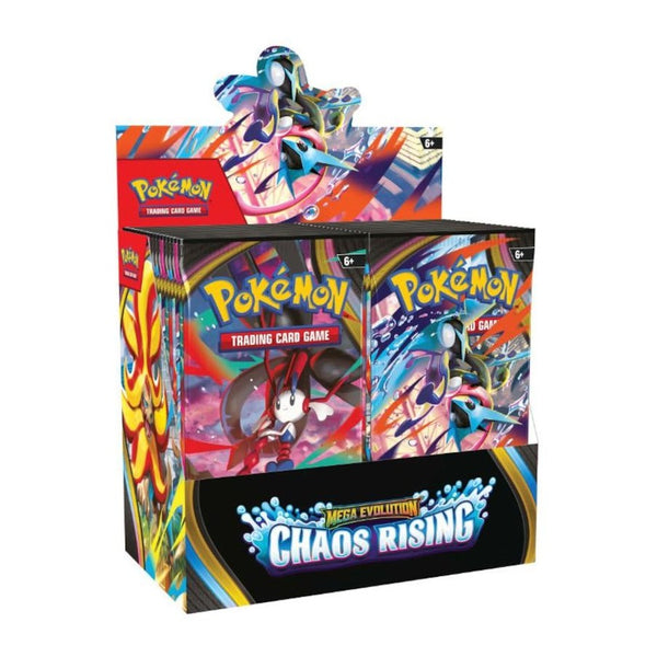 Pokémon TCG Mega Evolution Chaos Rising Booster Box Case