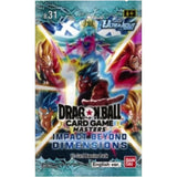 Dragon Ball Super Masters B31 Impact Beyond Dimensions Booster Pack (Assorted)