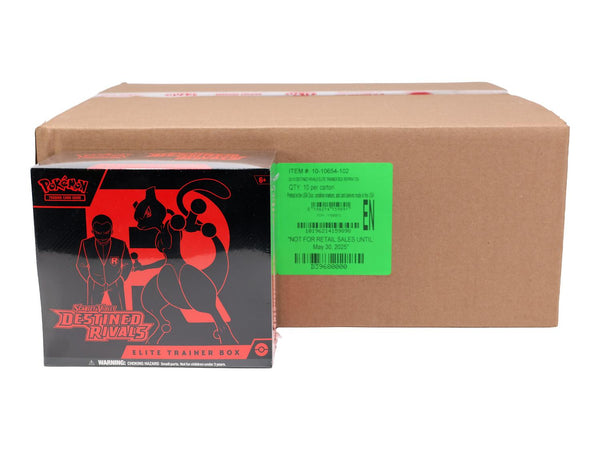 Pokémon TCG Scarlet & Violet Destined Rivals Elite Trainer Box Case (10 ETBs)