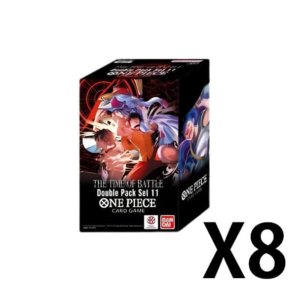 One Piece Card Game: Double Pack Set Vol.11 [DP-11] - Display (8 Double Packs)