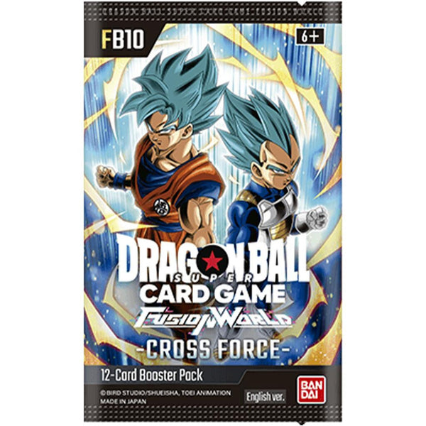 Dragon Ball Super Card Game Fusion World: FB10 Cross Force Booster Pack (Assorted)