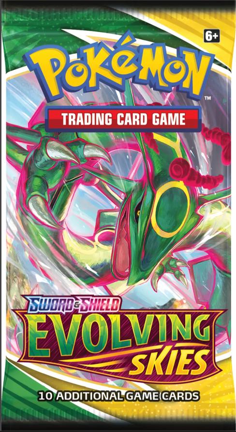 Pokémon TCG: Sword & Shield - Evolving Skies Booster Pack (Assorted)