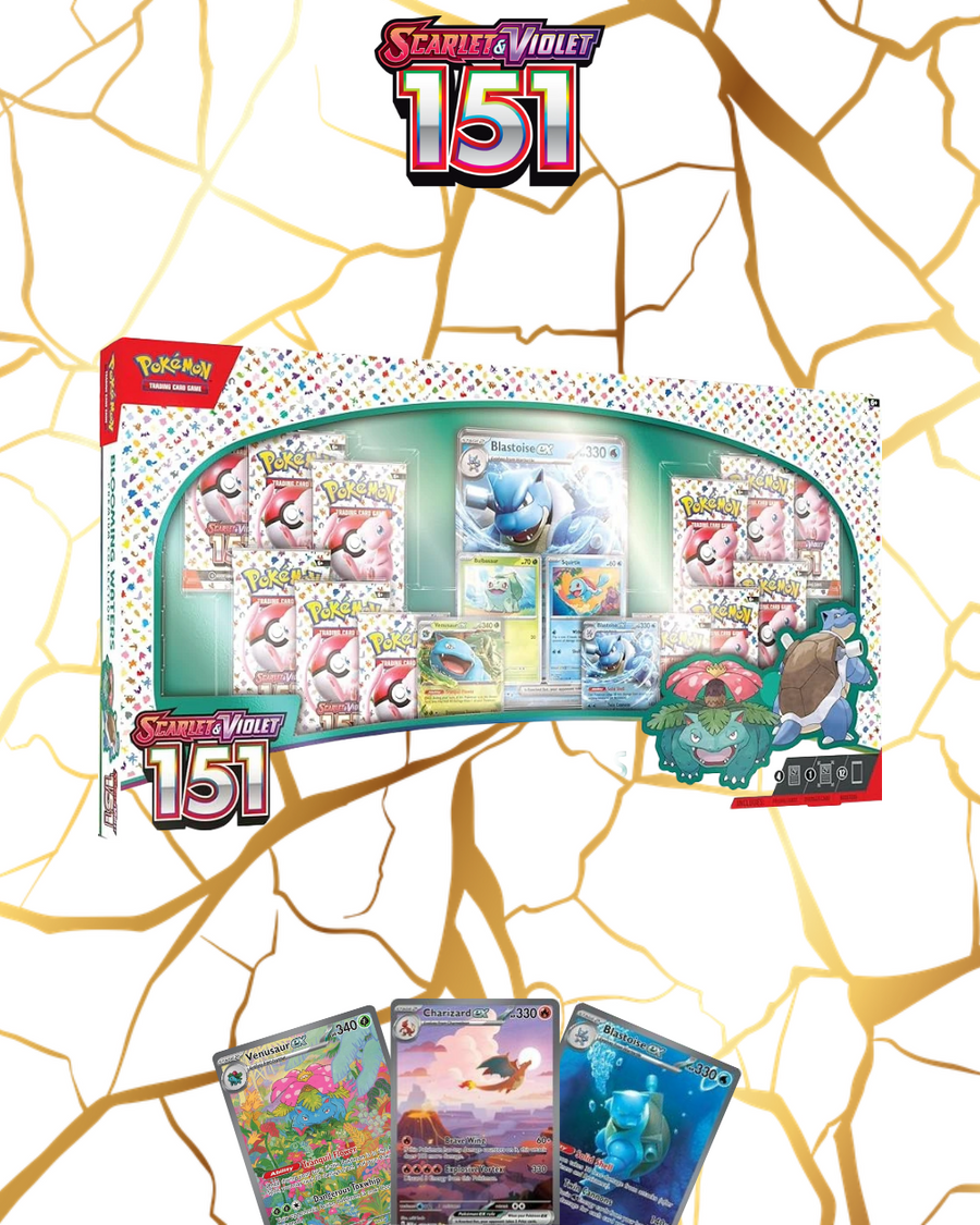Pokémon TCG: 151 Blooming Waters Premium Collection