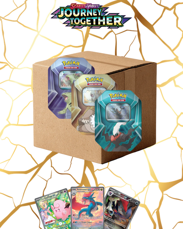 Pokémon Triple Whammy Tin Case (6 Tins)