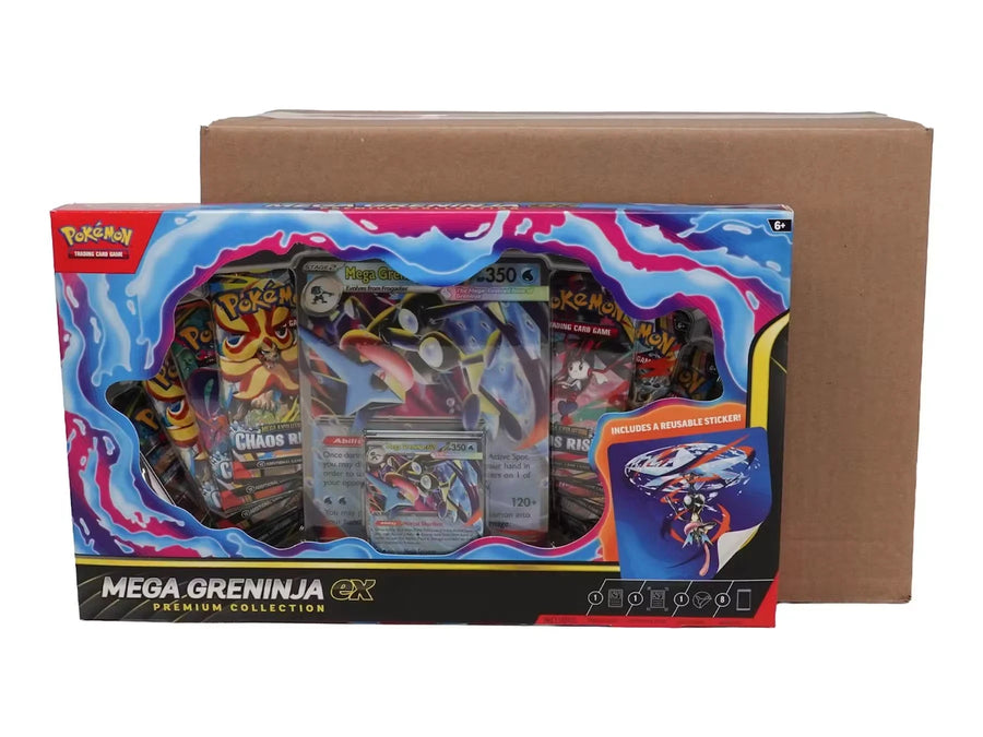 Pokémon TCG: Mega Greninja ex Premium Collection - Sealed Case