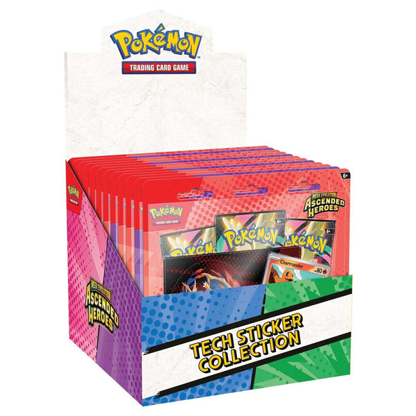 Pokémon TCG: Mega Evolution - Ascended Heroes Tech Sticker Collection Sealed Display