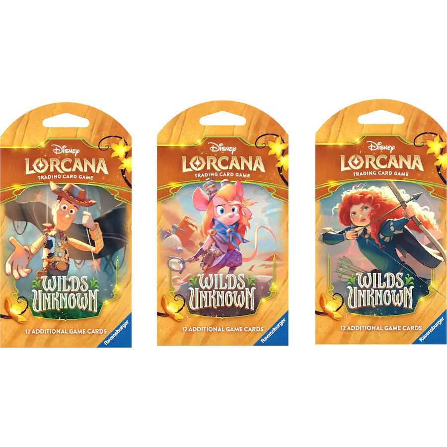 Disney Lorcana: Wilds Unknown Sleeved Booster Pack