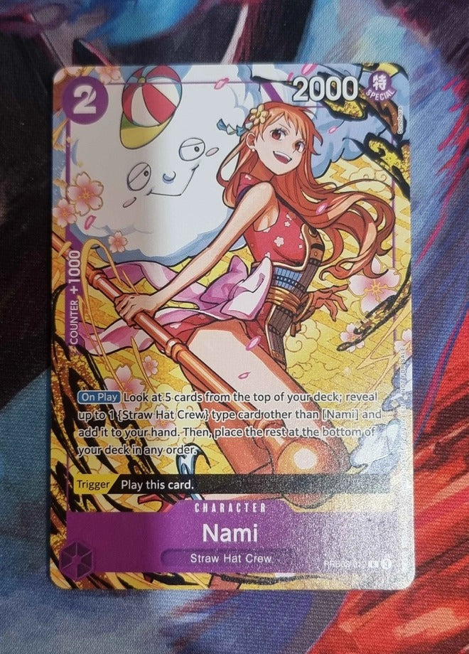 One Piece Card Game: Nami (PRB02-012) - Welcome Pack Vol.1 Promo Full Art