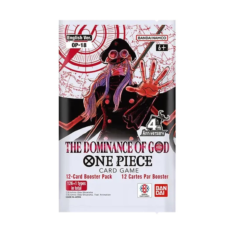 One Piece Card Game: OP-18 The Dominance of God Booster Pack (Assorted) (Releases 20 Nov 2026)