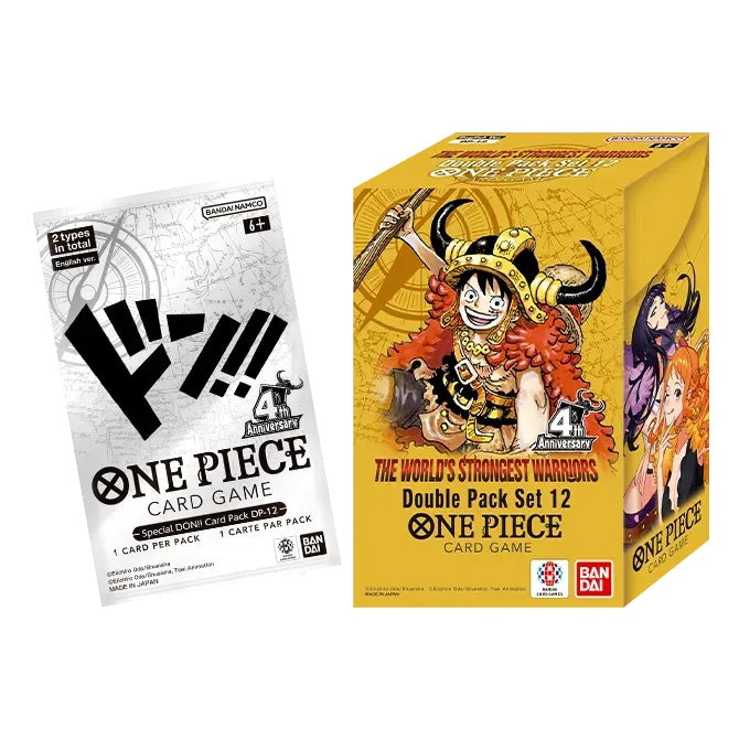 One Piece Card Game: DP-12 The World’s Strongest Warriors Double Pack Set