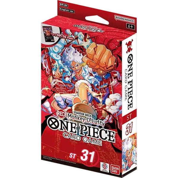 One Piece Card Game: STARTER DECK -RED Monkey.D.Luffy- [ST-31]