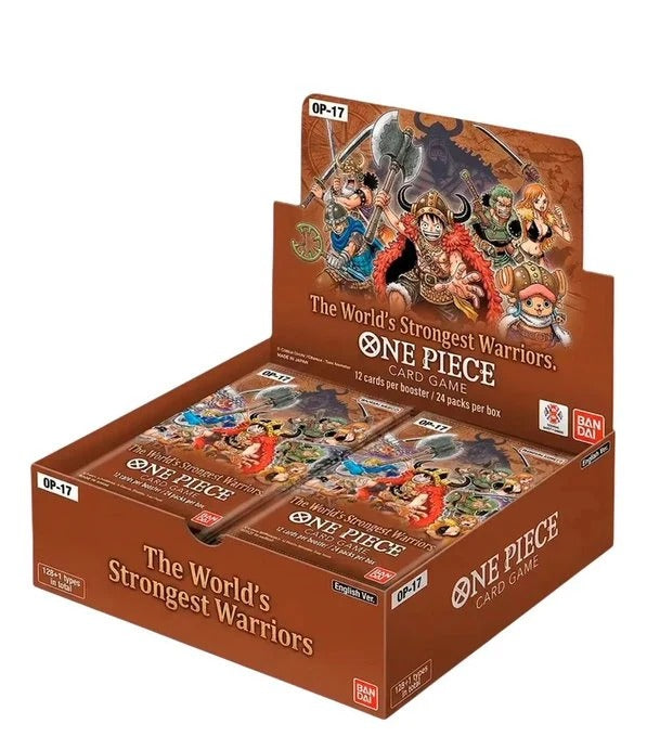 One Piece Card Game: The World's Strongest Warriors [OP-17] Booster Box (English) (Releases Late Aug 2026)