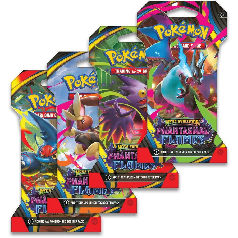 Pokémon TCG: Mega Evolution - Phantasmal Flames Sleeved Booster (Assorted)