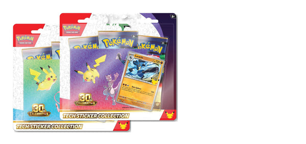 Pokémon TCG: 30th Celebration Sticker Blister (Assorted)