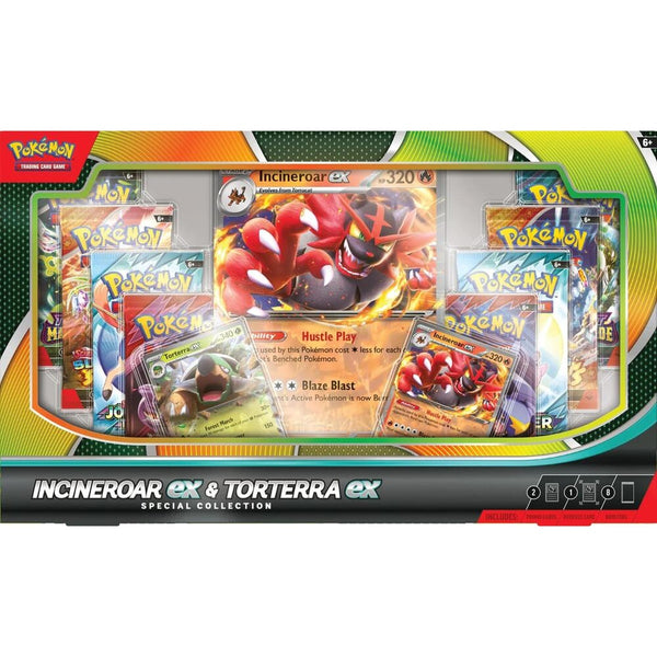 Pokémon TCG: Incineroar ex & Torterra ex Special Collection