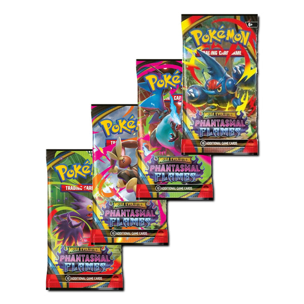 Pokémon TCG: Mega Evolution - Phantasmal Flames Booster Pack (Assorted)