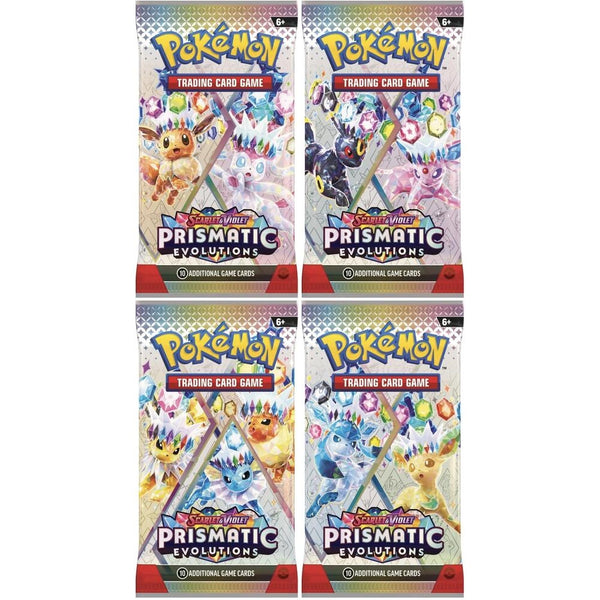 Pokémon TCG: Scarlet & Violet - Prismatic Evolutions Booster Pack (Assorted)