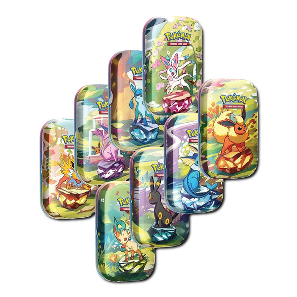 Pokémon TCG: Scarlet & Violet Prismatic Evolutions Mini Tin (Assorted)