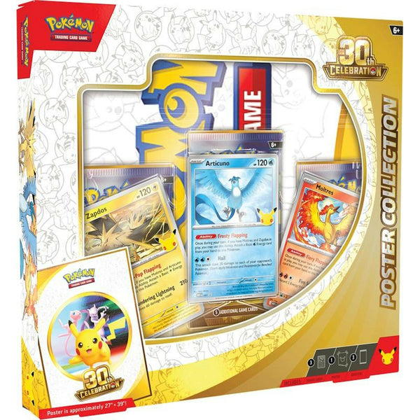 Pokémon TCG: 30th Celebration Poster Collection (Poster Box)