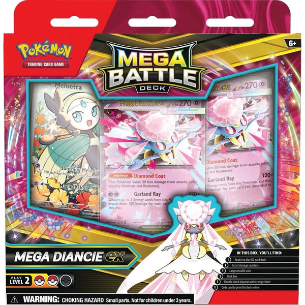 Pokémon TCG: Mega Diancie ex Mega Battle Deck