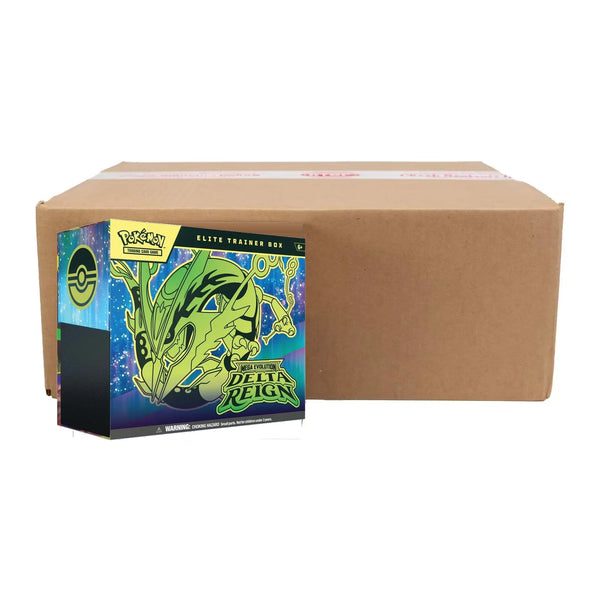 Pokémon TCG: Mega Evolution Delta Reign Elite Trainer Box Case (10 ETBs) (Releases 6 Nov 2026)