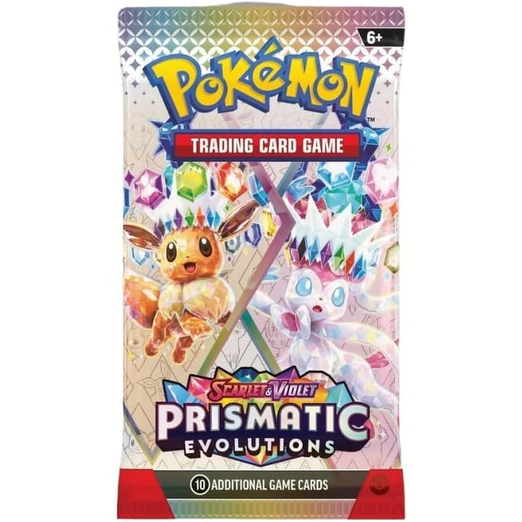 Pokémon TCG: Scarlet & Violet - Prismatic Evolutions Booster Pack (Assorted)