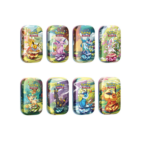 Pokémon TCG: Scarlet & Violet Prismatic Evolutions Mini Tin (Assorted)