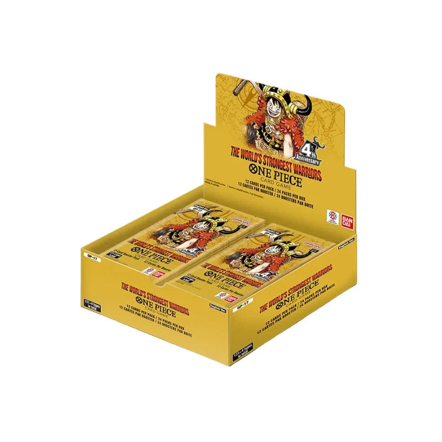 One Piece Card Game: The World's Strongest Warriors [OP-17] Booster Box (English) (Releases 28 Aug 2026)