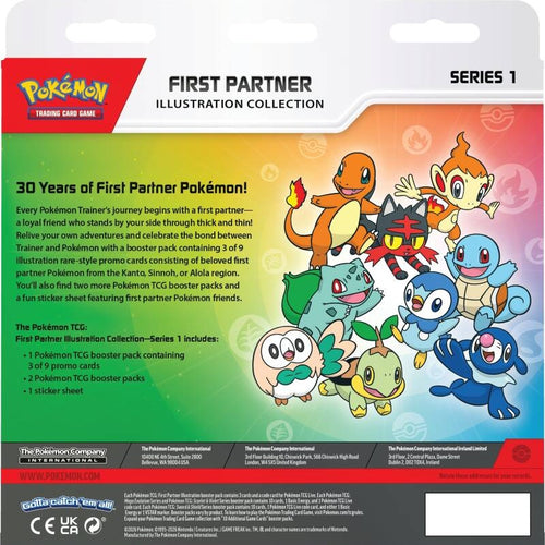 Pokémon TCG: First Partner Illustration Collection - Series 1