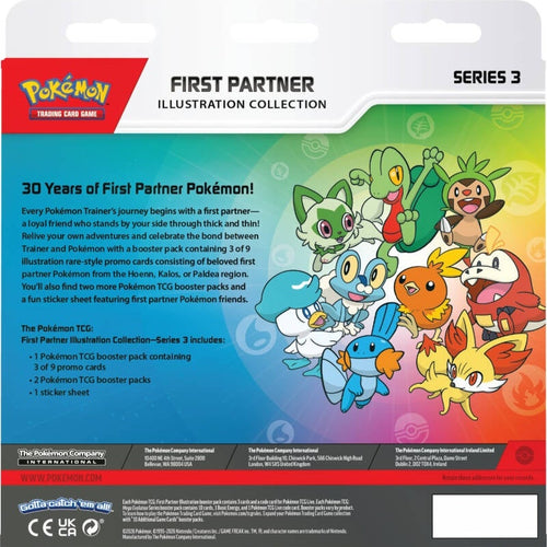 Pokémon TCG: First Partner Illustration Collection Series 3