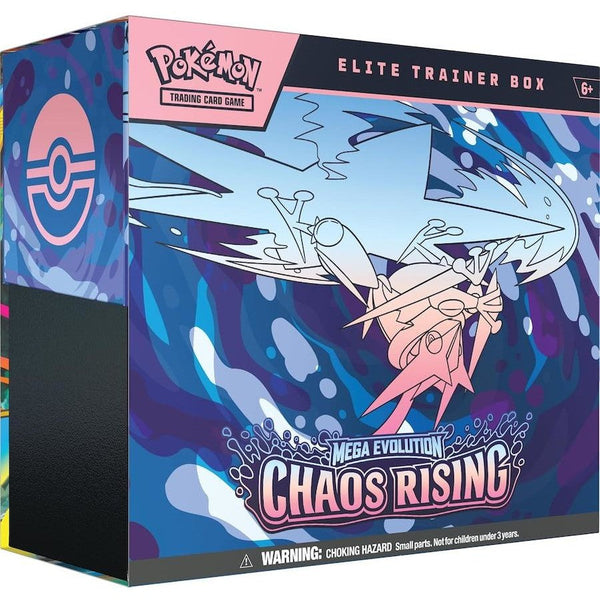 Pokémon TCG Mega Evolution Chaos Rising Elite Trainer Box Case (10 ETBs)