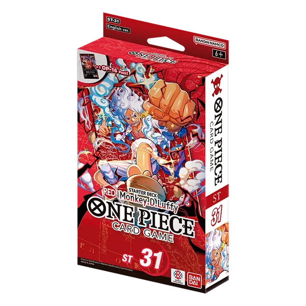 One Piece Card Game: STARTER DECK -RED Monkey.D.Luffy- [ST-31]