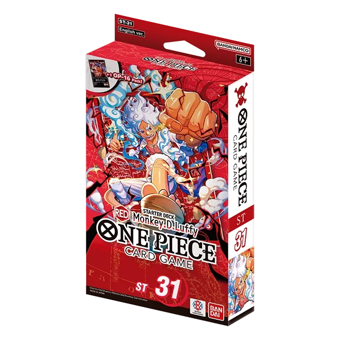 One Piece Card Game: STARTER DECK -RED Monkey.D.Luffy- [ST-31]