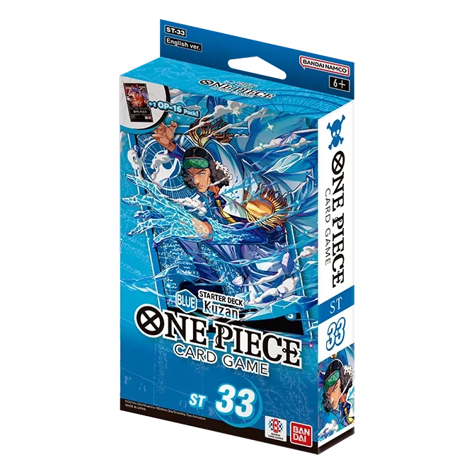 One Piece Card Game: STARTER DECK -BLUE Kuzan- [ST-33]