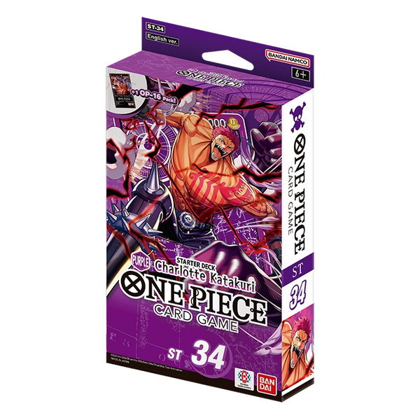One Piece Card Game: STARTER DECK -PURPLE Charlotte.Katakuri- [ST-34]