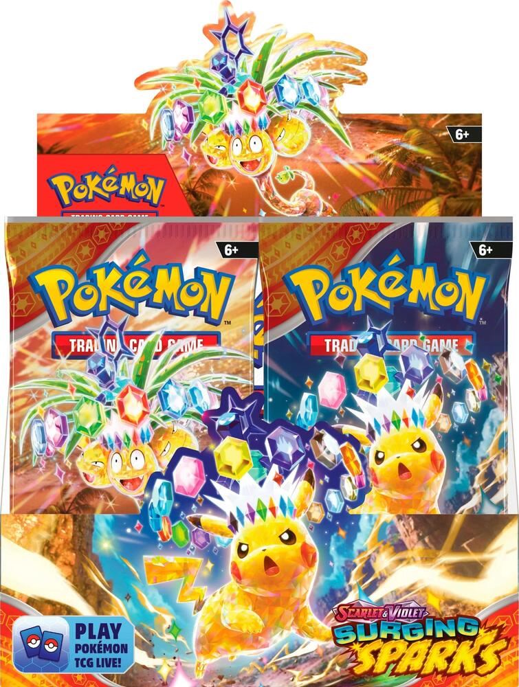 Pokémon TCG: Scarlet & Violet Surging Sparks Booster Box (Ships End of August)