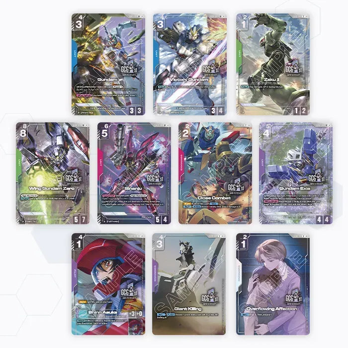Gundam Card Game: 1st Anniversary Set (PB03) Preorder