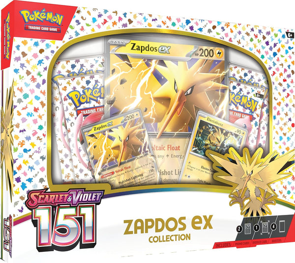 Pokémon TCG: Scarlet & Violet 151 Collection (Zapdos ex) (Damaged Box)