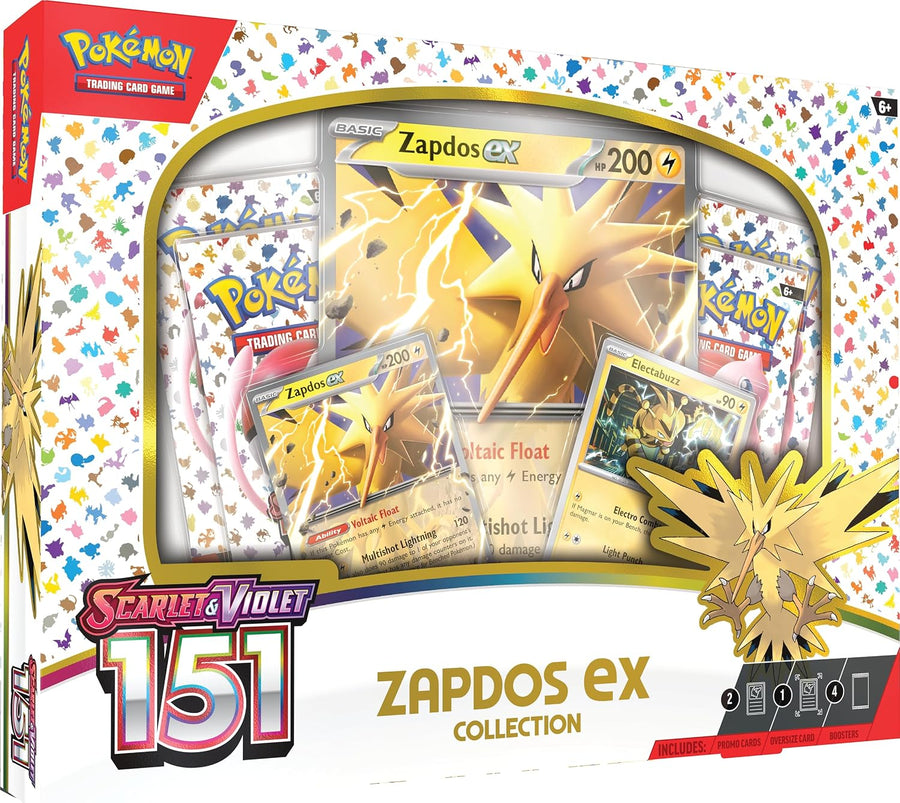 Pokémon TCG: Scarlet & Violet 151 Collection (Zapdos ex) (Damaged Box)