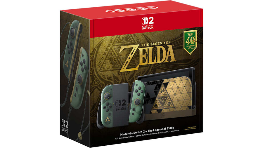 Nintendo Switch 2 – The Legend of Zelda 40th Anniversary Edition (Releases 29 Oct 2026)